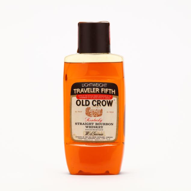 old-crow-bourbon-whiskey-in-lightweight-traveler-fifth-bottle