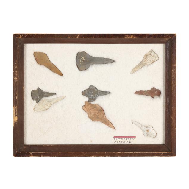 nine-intact-indian-drills-from-boone-county-missouri