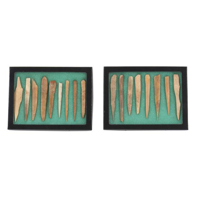 collection-of-seventeen-mandan-bone-awls-north-dakota
