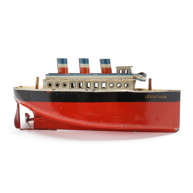 gebruder-bing-leviathan-ocean-liner-tin-toy