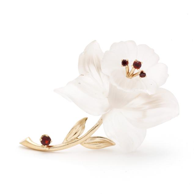 gold-and-carved-rock-crystal-gem-set-floral-brooch