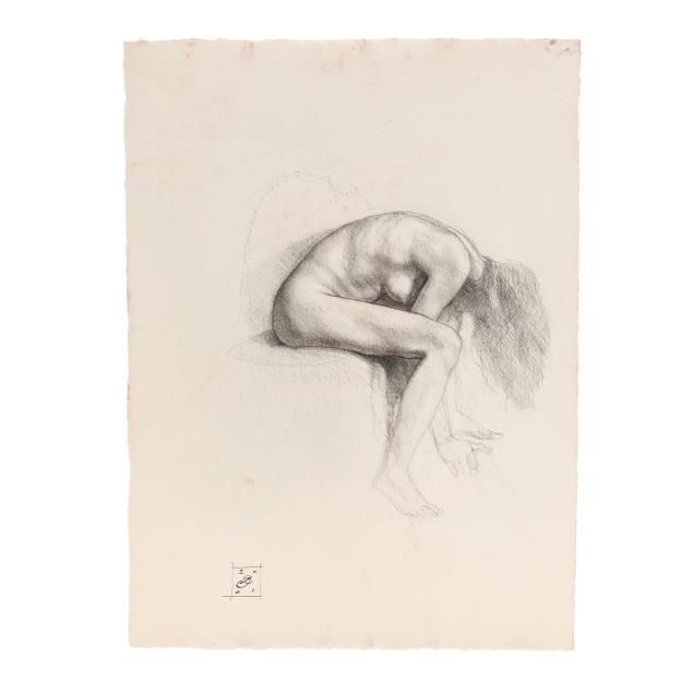 contemporary-drawing-of-a-seated-nude