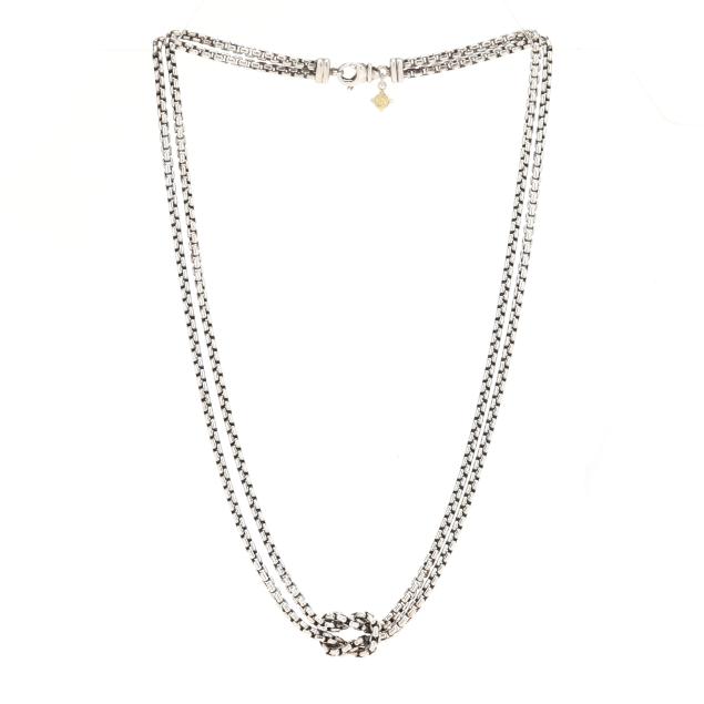 sterling-silver-double-chain-i-knot-i-necklace-david-yurman