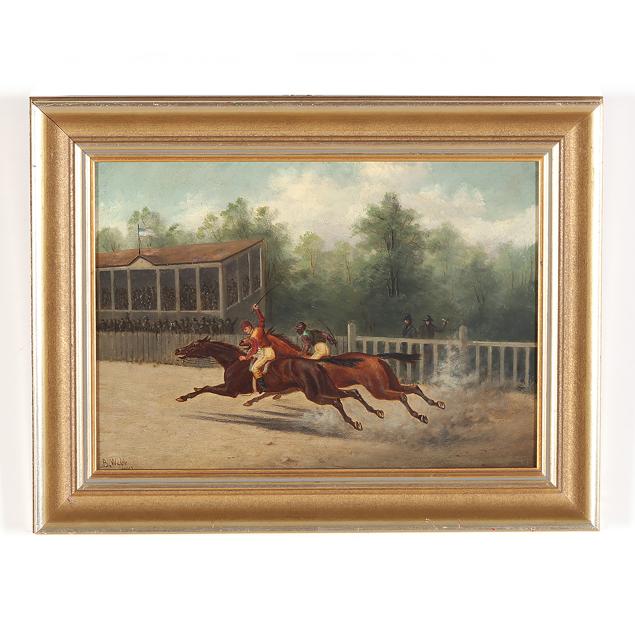 b-webb-american-19th-century-a-match-race