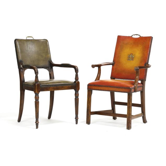 two-theodore-alexander-leather-upholstered-library-chairs