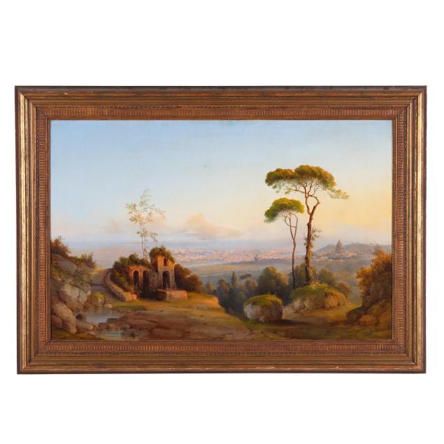 italian-school-mid-19th-century-a-view-of-rome-from-monte-mario