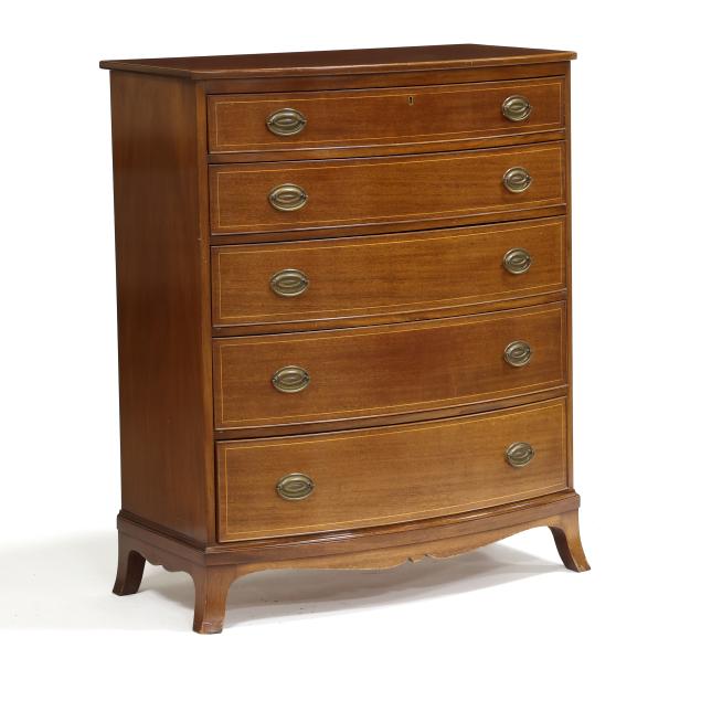 kittinger-old-dominion-inlaid-mahogany-bow-front-chest-of-drawers