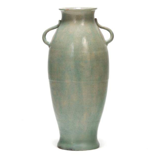 pisgah-forest-arden-nc-tall-pottery-floor-vase