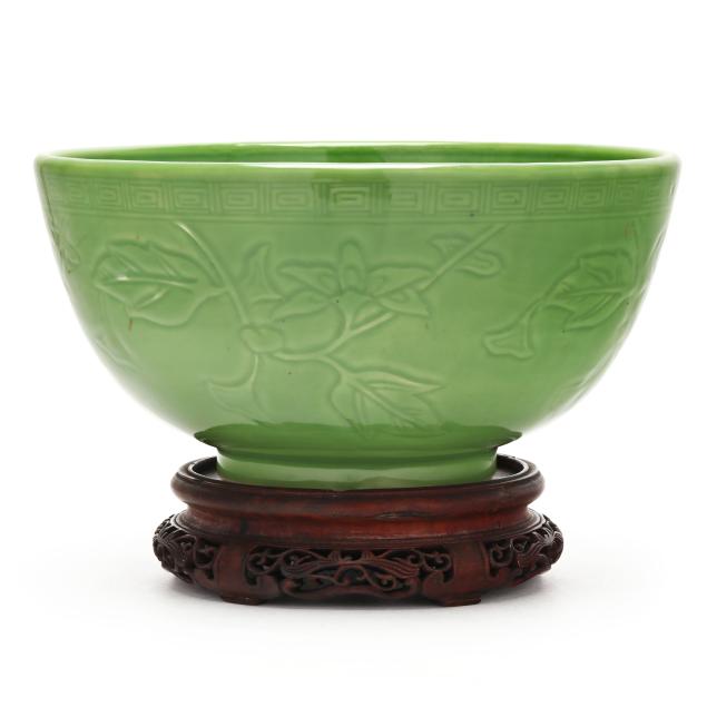 a-chinese-porcelain-green-glazed-punch-bowl