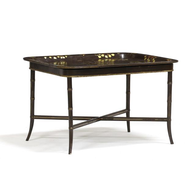 antique-papier-mache-tray-on-stand