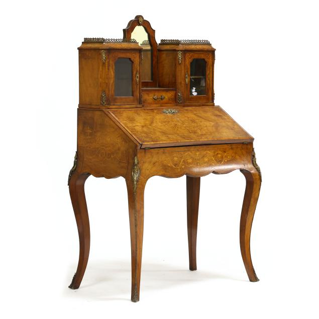french-empire-style-inlaid-burlwood-desk