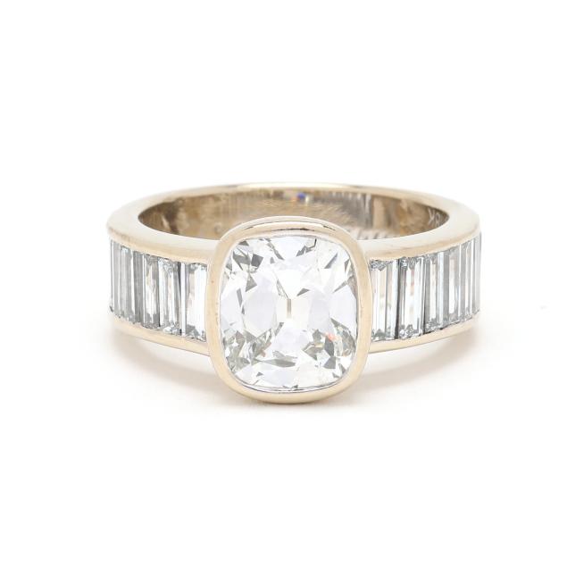 white-gold-and-diamond-ring