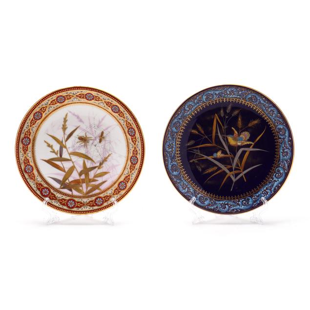 two-aesthetic-period-derby-plates-designed-by-george-lambert