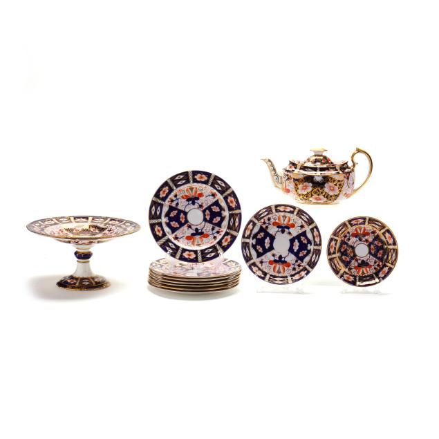 royal-crown-derby-eleven-piece-set-of-i-traditional-imari-i-porcelain
