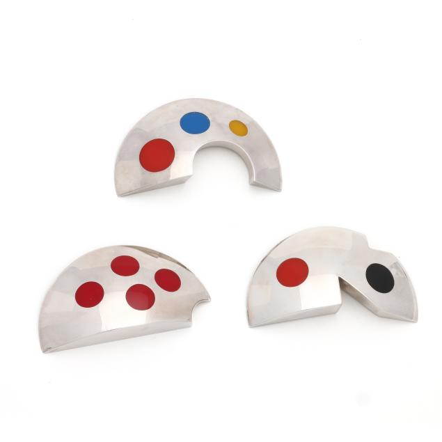 three-modernist-sterling-silver-brooches-piotr-ma-ysz