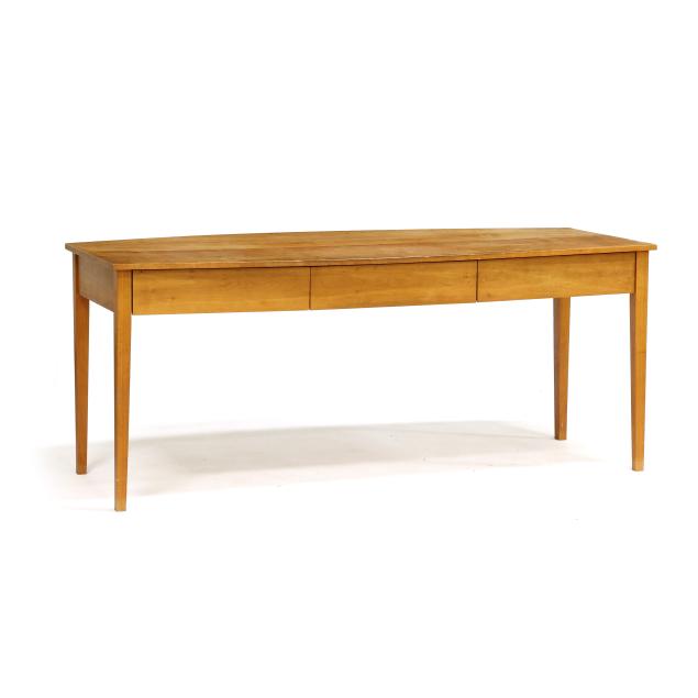 richard-bissell-vt-20th-21st-century-custom-cherry-writing-table