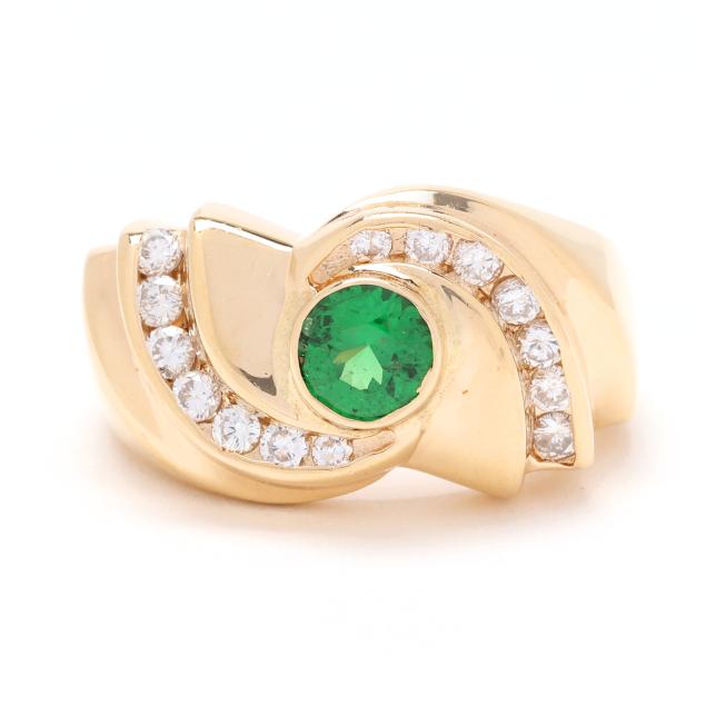 gold-tsavorite-garnet-and-diamond-ring