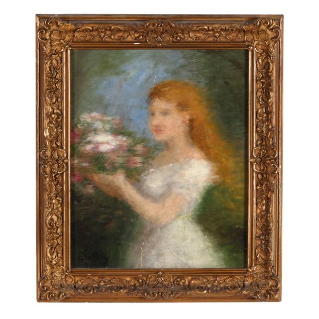 enoch-wood-perry-jr-american-1831-1915-portrait-of-a-young-girl-with-flowers
