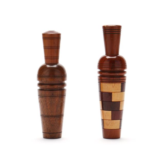joe-jaroski-jr-il-1925-2011-two-vintage-duck-calls