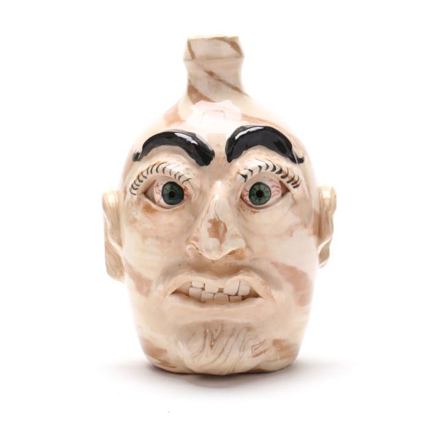archie-teague-seagrove-nc-face-jug