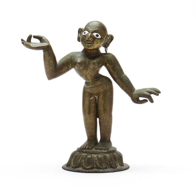 a-bronze-sculpture-of-indian-goddess-radha