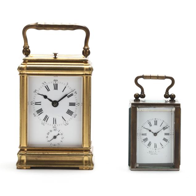two-brass-boudoir-carriage-clocks
