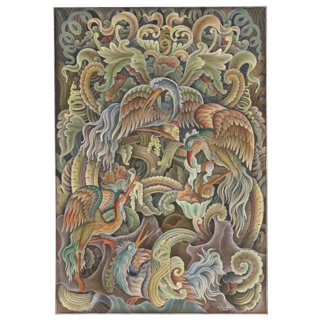 i-dewa-ketut-rungun-indonesian-1922-1986-i-storks-in-garden-i
