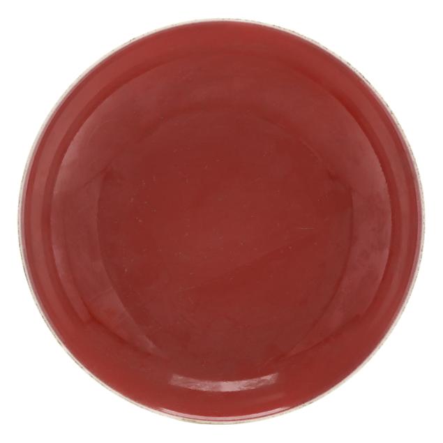 a-chinese-porcelain-copper-red-glazed-plate