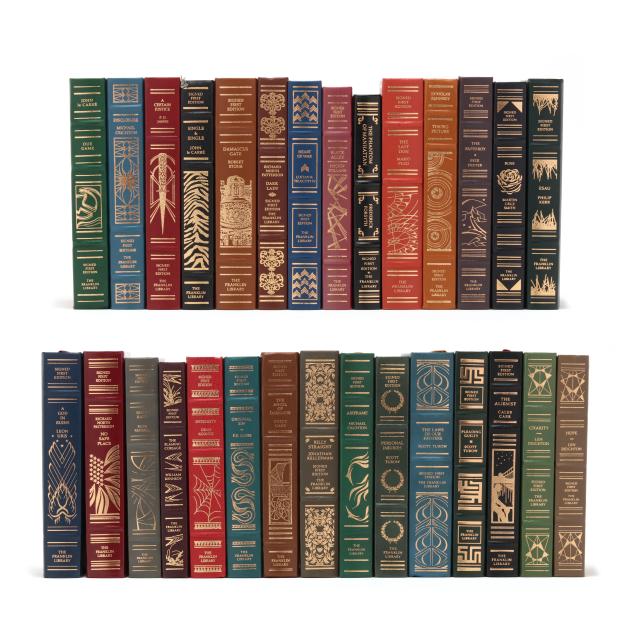 28-franklin-library-signed-first-editions-thriller-mystery-suspense-crime-fiction