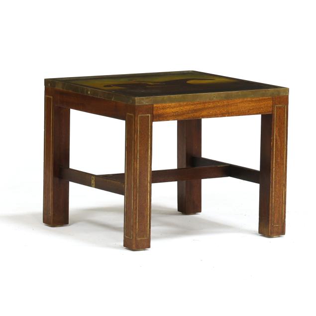 attributed-maison-jansen-equestrian-side-table