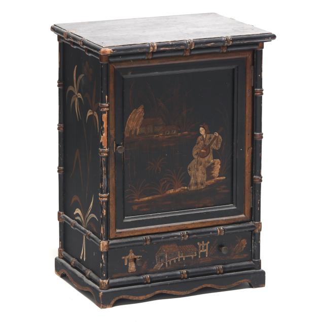 vintage-chinoiserie-table-top-cabinet