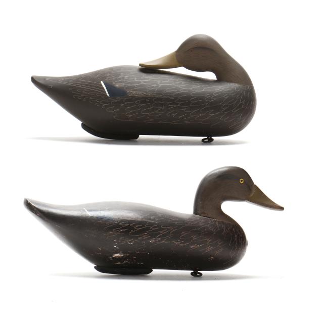 charlie-bryan-md-1920-2008-two-black-ducks