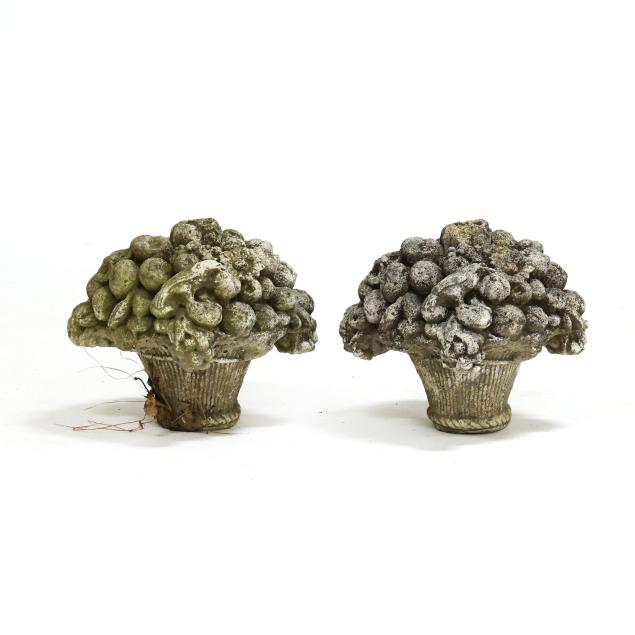 pair-of-cast-stone-fruit-and-bird-basket-garden-ornaments