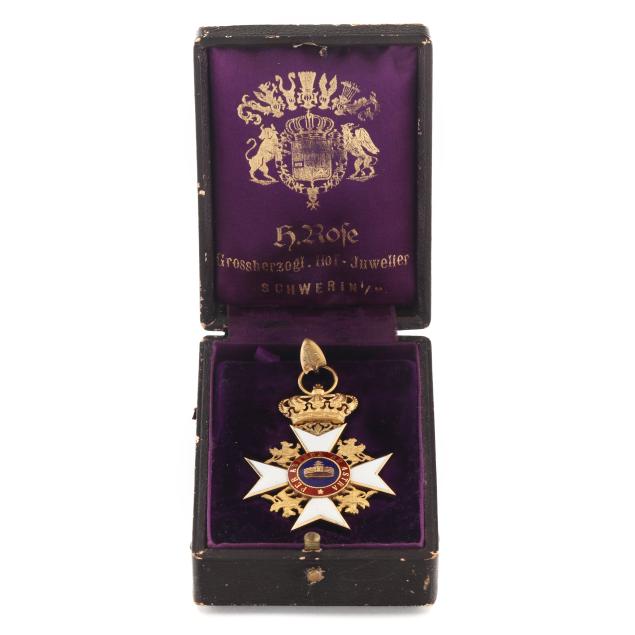house-of-mecklenburg-order-of-the-wendish-crown-knight-s-cross