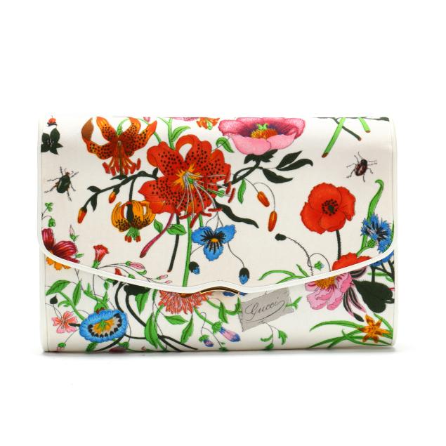 vintage-floral-print-clutch-gucci