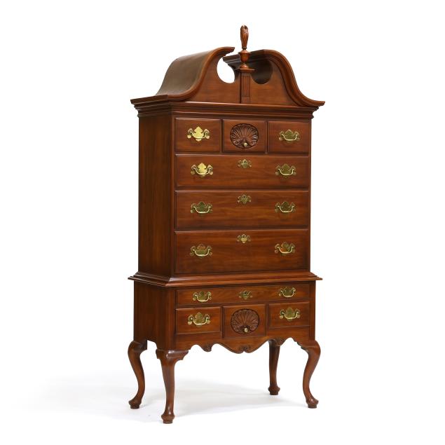 henkel-harris-philadelphia-style-black-cherry-chest-on-frame