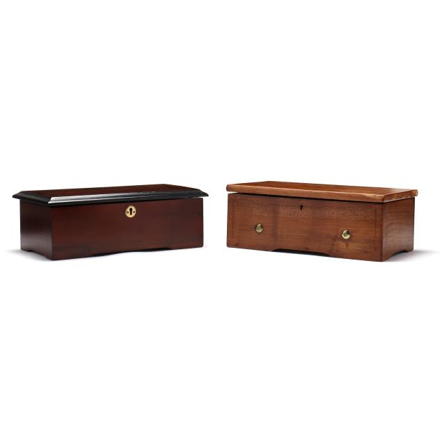 two-smaller-single-comb-swiss-music-boxes