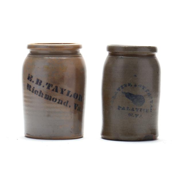 two-stoneware-vessels-palatine-pottery-co-and-e-b-taylor