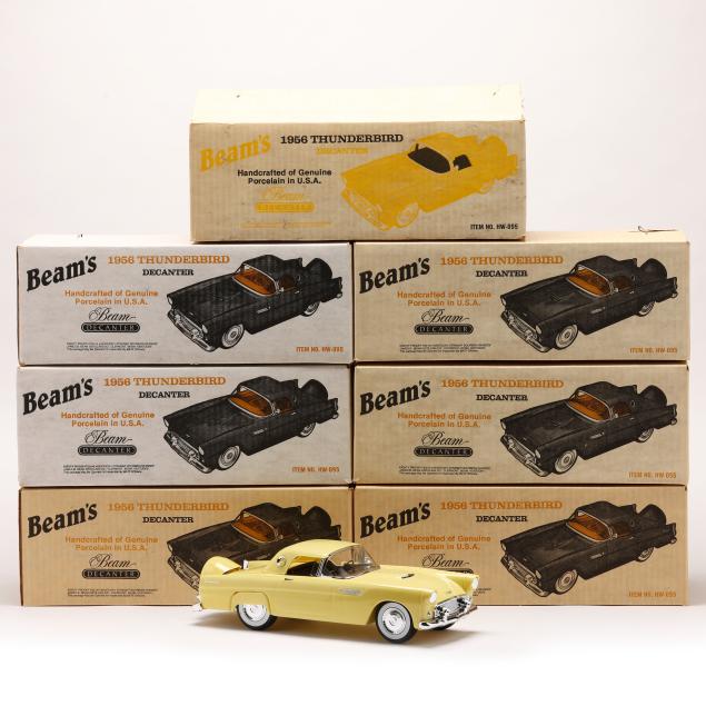 jim-beam-bourbon-whiskey-in-thunderbird-car-decanters