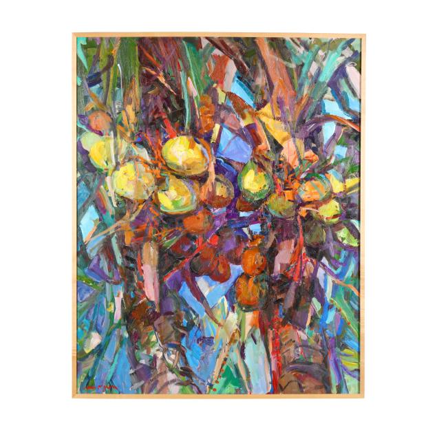 james-p-kerr-american-b-1953-i-yellow-coconuts-i
