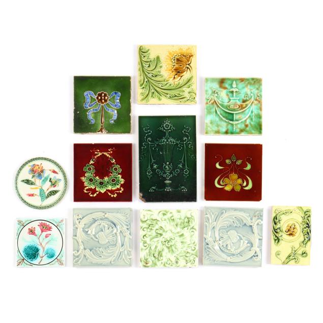 a-group-of-twelve-majolica-ceramic-tiles