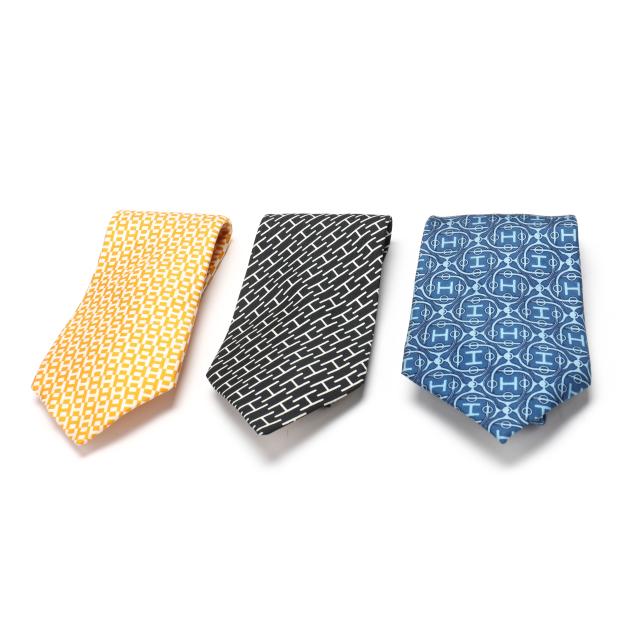 set-of-three-silk-ties-hermes