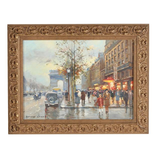 edouard-leon-cortes-1882-1969-i-l-arc-et-les-champs-elysees-i