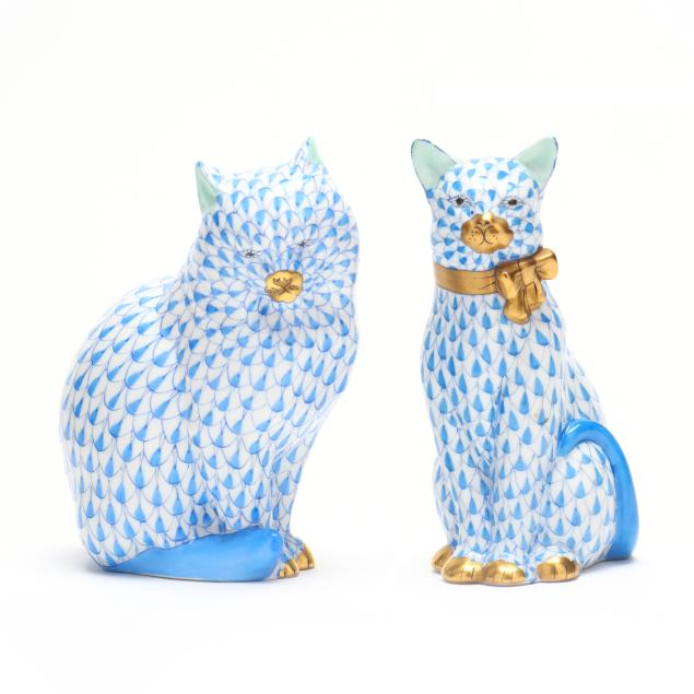a-pair-of-herend-porcelain-blue-fishnet-cats