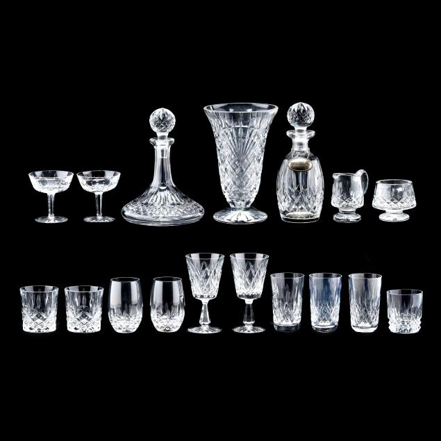17-pieces-of-waterford-tableware