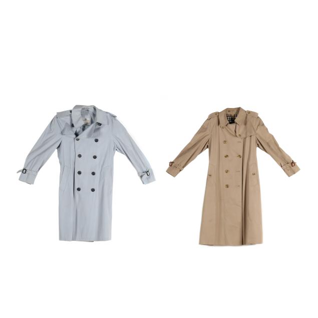 two-english-trench-coats