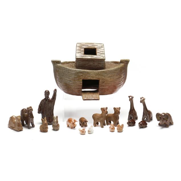 ina-owens-bolick-nc-b-1945-jugtown-noah-s-ark-folk-pottery-group