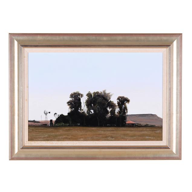 peter-bonney-south-african-b-1953-i-blue-gum-tree-farm-i