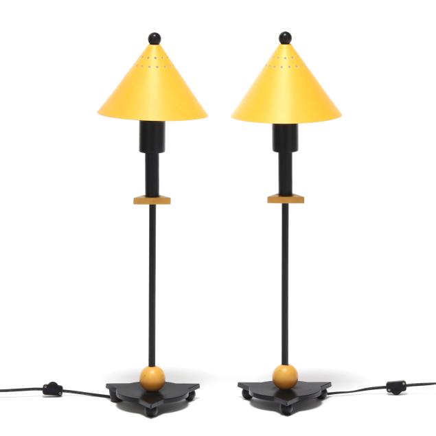 memphis-milano-style-yellow-table-lamps