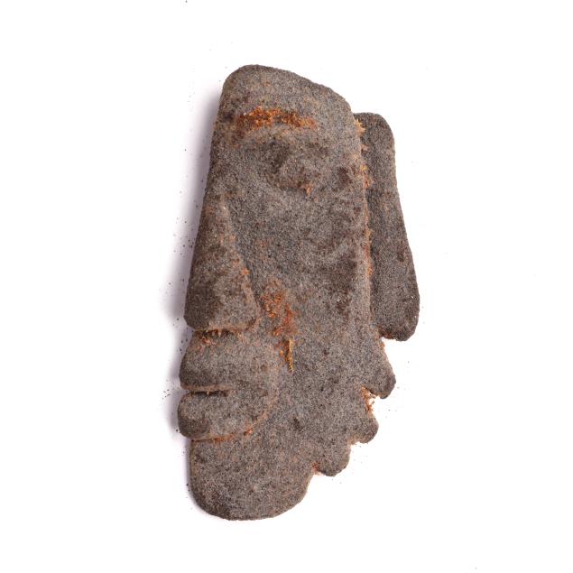 lonnie-holley-al-b-1950-sandstone-carving-of-two-faces
